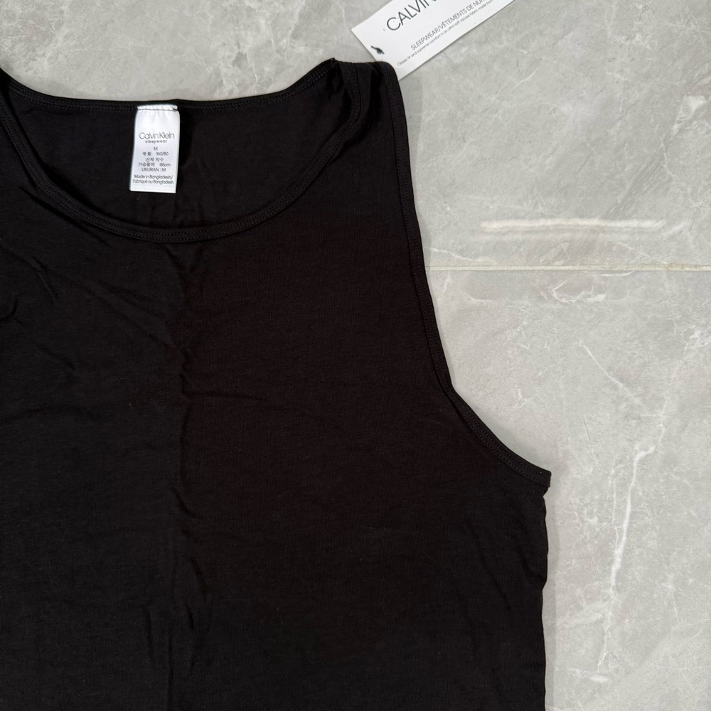 Women’s Calvin Klein Sleepwear Basic Tank Top Size Medium - Picture 3 of 15